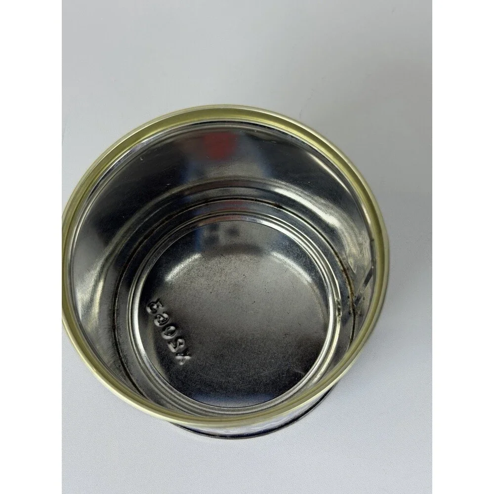 Vintage Planters Whole Cashews Tin with Yellow Lid - 6.5 oz Key-Open Metal Can